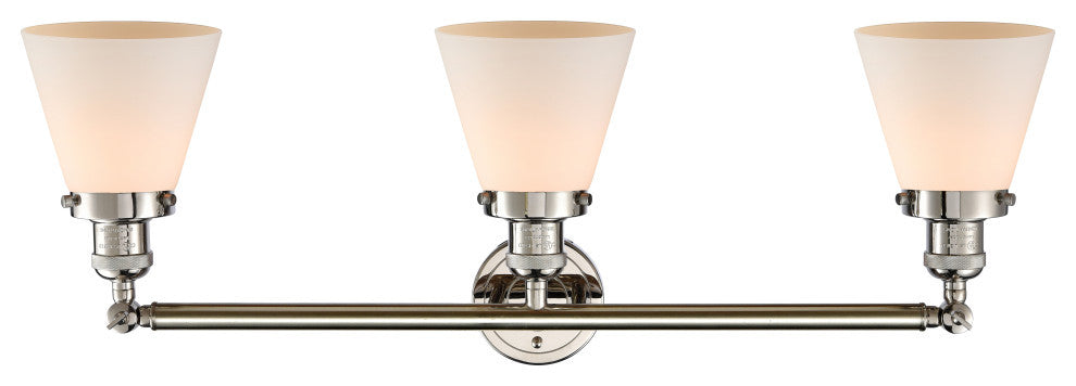 Innovations Lighting 205-Pn-G61-Led 3 Light Dimmable Led Bathroom Fixture