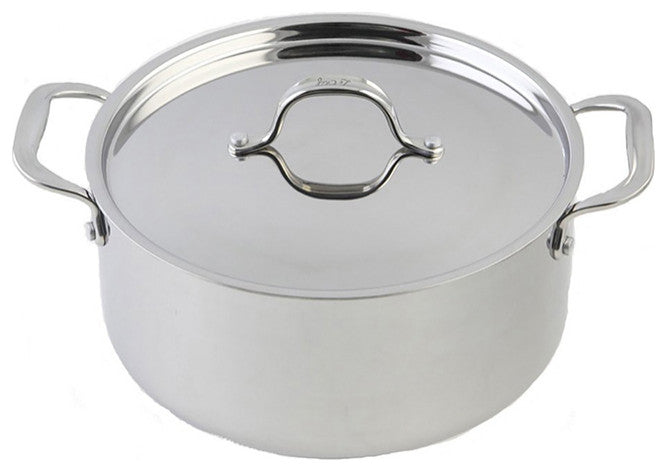 Le Chef 14-Piece Multi-Purpose Cookware Set, Orange and Silver.