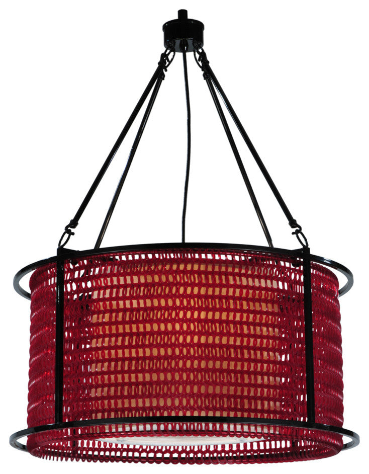 24W Maille Drum Pendant