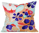 Deny Designs Cayenablanca Ikat Flowers Outdoor Throw Pillow