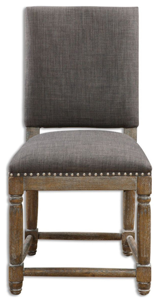 Uttermost Laurens Gray Accent Chair