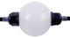 10-Light RGB G42 Tricklits Light, Black Wire 6" Spacing 5' Long