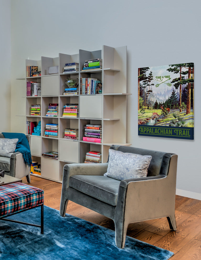 "Appalachian Trail" Painting Print on Wrapped Canvas