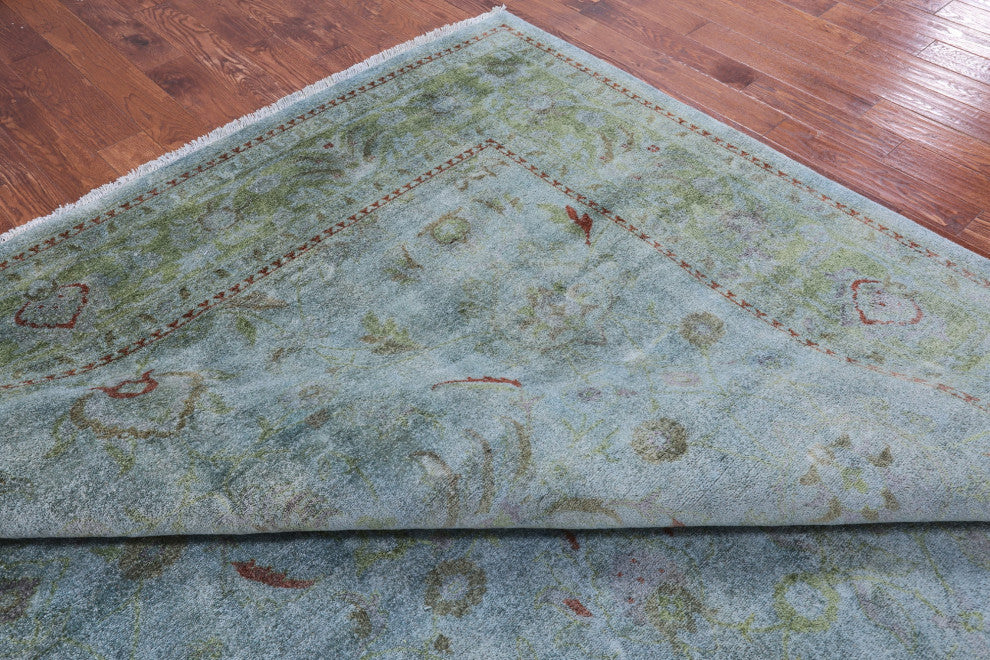 Overdyed Full Pile Hand-Knotted Wool Rug 10' 1" X 14' 0" - WR1602