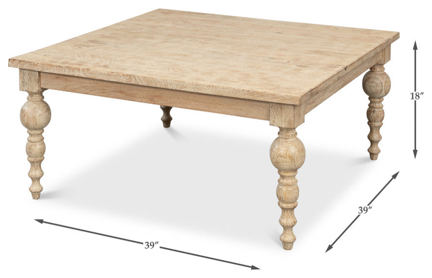 Organic Natural Coffee Table