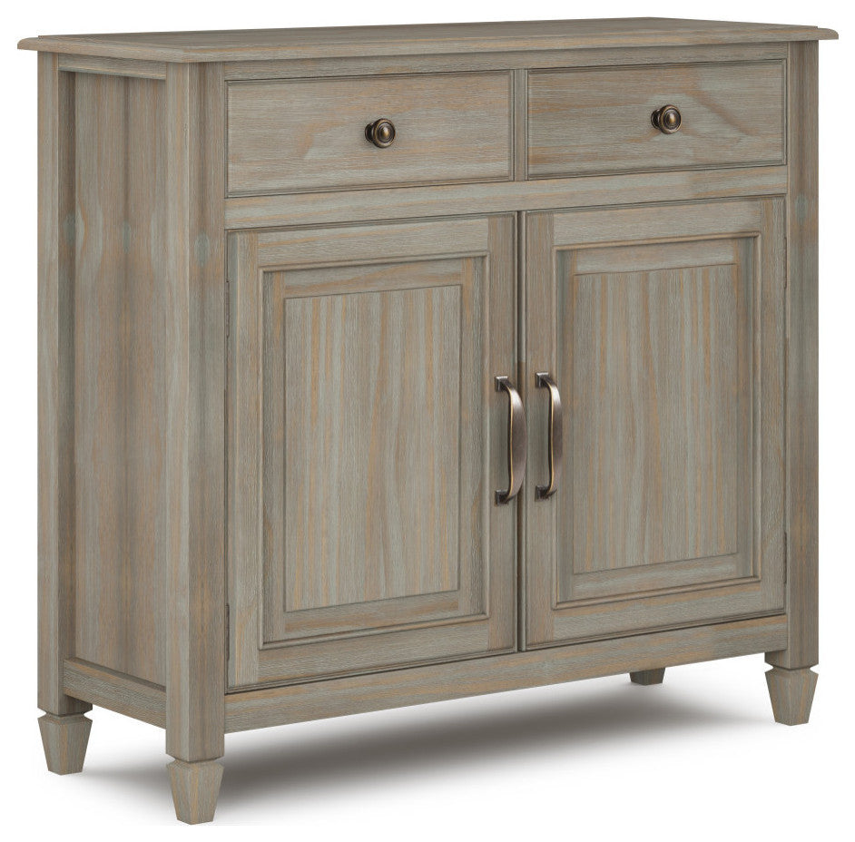 Connaught Entryway Storage Cabinet, Distressed Gray