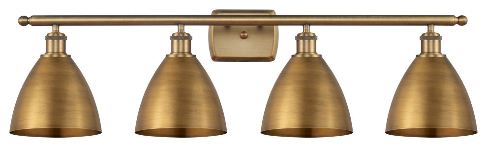 Ballston Dome Bath Vanity Light, Brushed Brass, Brushed Brass
