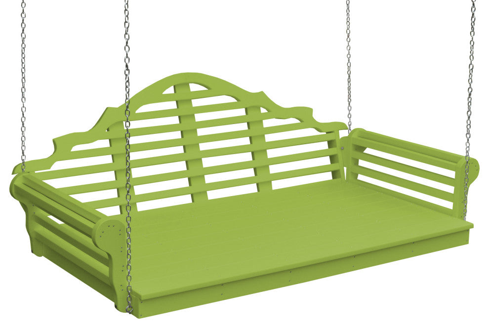 Poly Marlboro Swingbed, Tropical Lime, 5 Foot