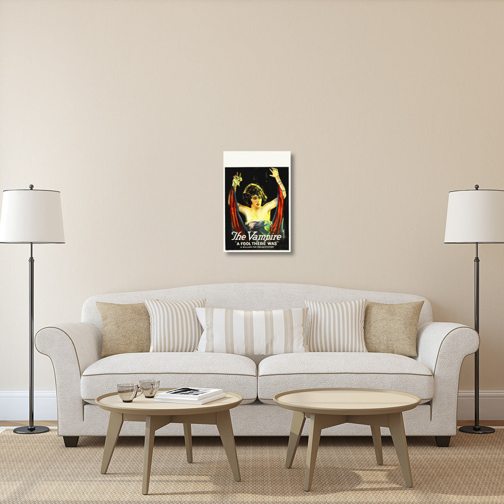 "The Vampire" Stretched Canvas Giclee by Hollywood Photo Archive, 20x30"