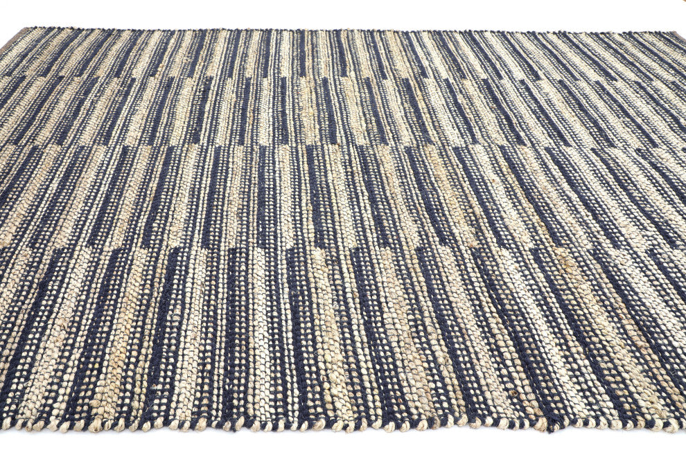 NuStory Composed Machine Woven  Area Rug in Navy