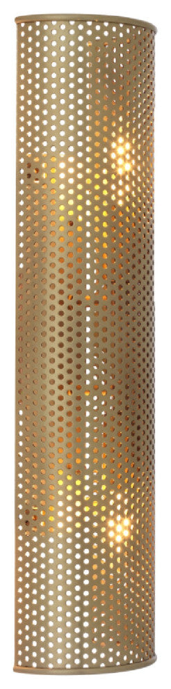 Antique Brass Finish Bold Geometric Wall Lamp L | Eichholtz Morrison
