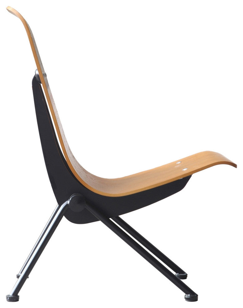 Modern Classics Scolta Dining Side Chair, Walnut