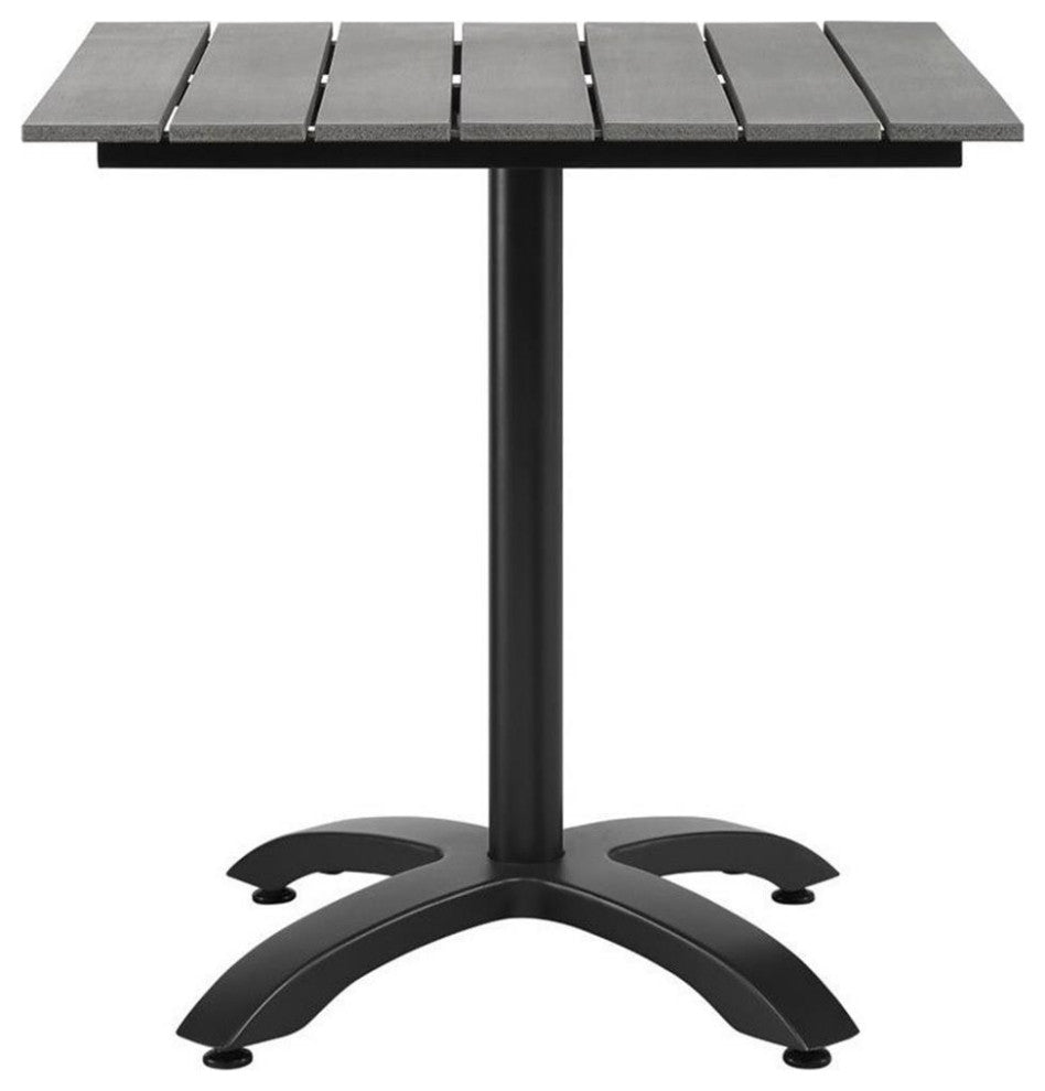 Australian Rows Table Pemberly Row Outdoor Dining Table in Brown and Gray