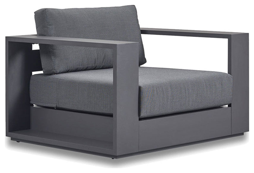 Modern Outdoor Swivel Armchair | Andrew Martin Bora
