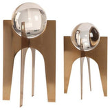 Uttermost Ellianna Crystal Spheres, Set of 2
