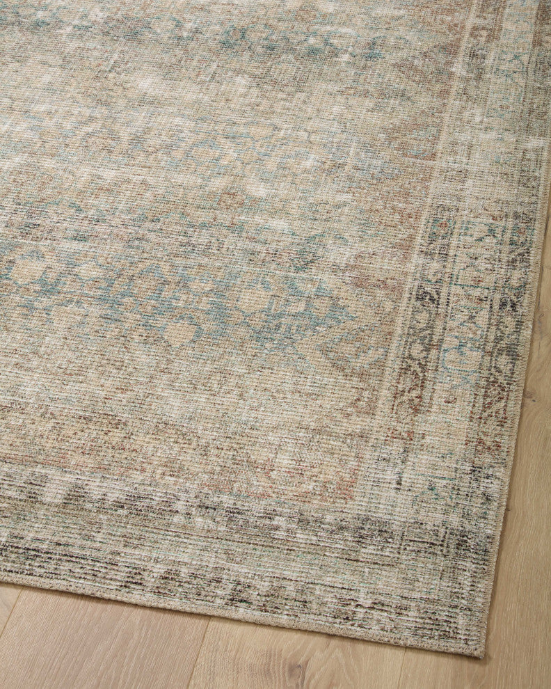 Angela Rose x Loloi Aubrey Area Rug, Jade / Natural, 2''-6" X 9''-6"