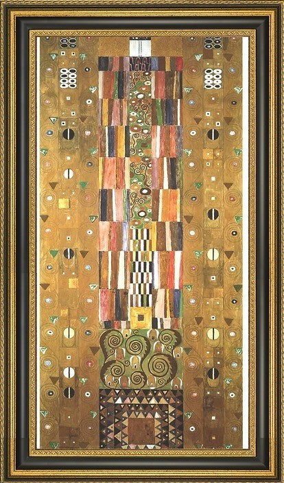 Gustav Klimt Design for Stocletfries - End wall