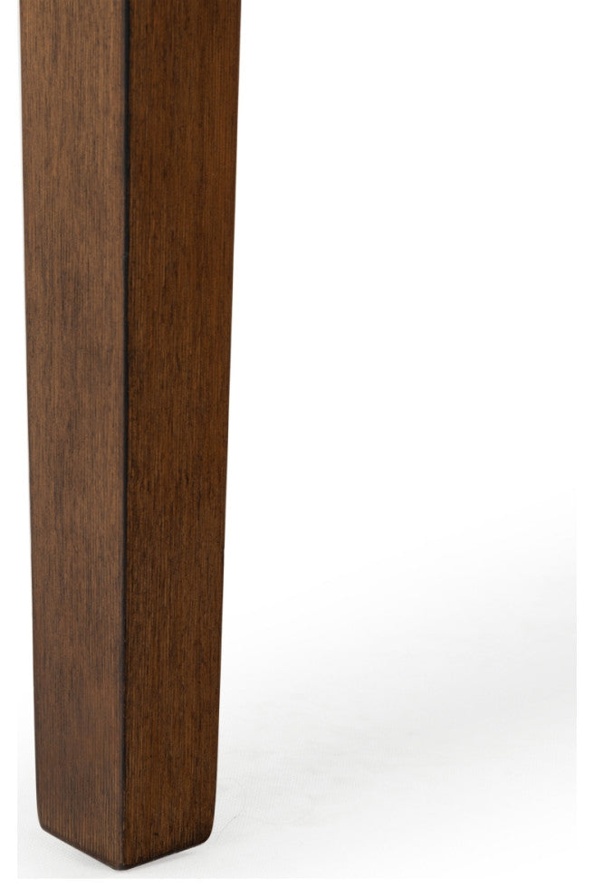 Safavieh Couture Bellalexa 48" Wood Dining Table, Medium Oak