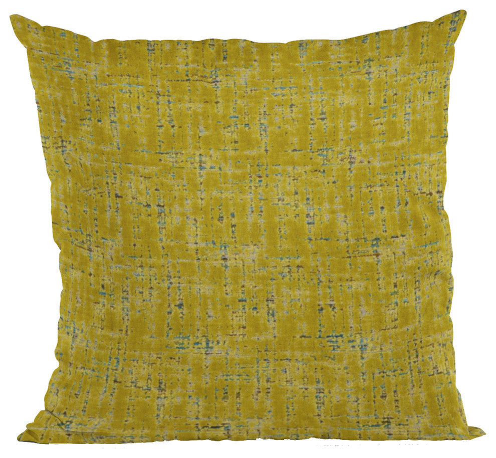 Sulfur New Planet Cut Velvet Luxury Throw Pillow, Double sided 18"x18"