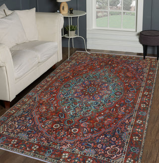 Fine Vintage Distressed Bijar Rust/Gray Rug, 6'2x10'8
