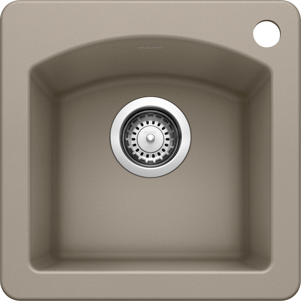 Blanco 441295 Diamond Silgranit II Bar Sink (Truffle)