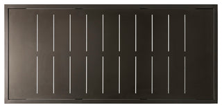 Patinero Charcoal Satin Finish Patio Coffee Table