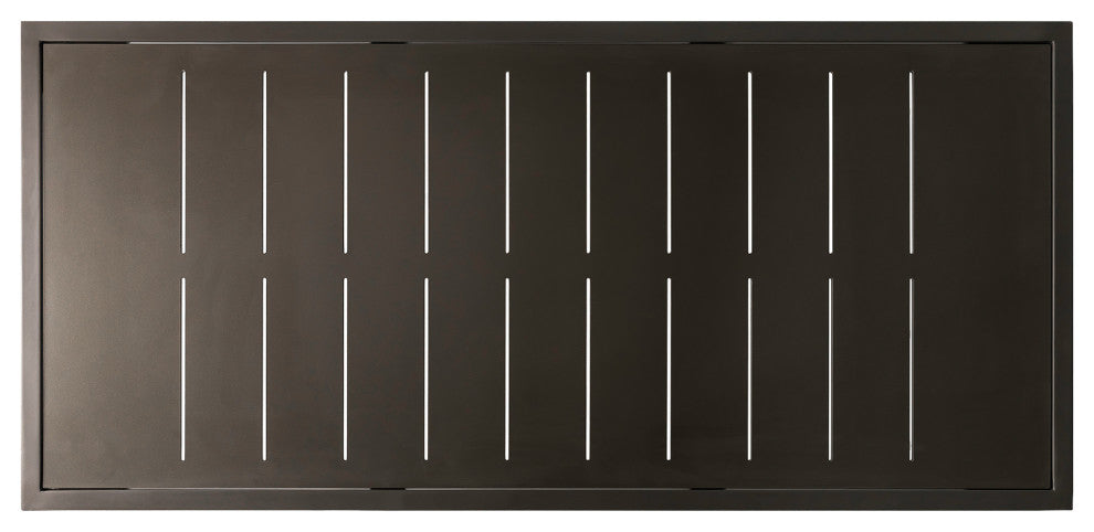 Patinero Charcoal Satin Finish Patio Coffee Table