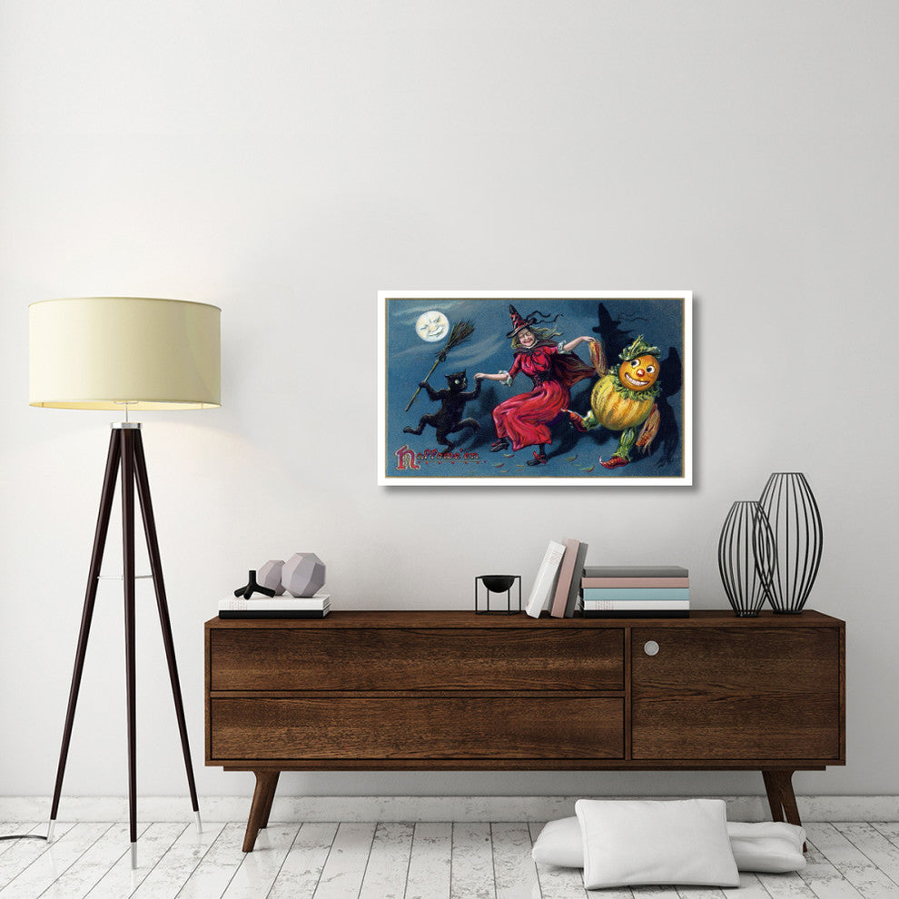 "Hallowe'en" Digital Paper Print by Halloween, 42"x26"