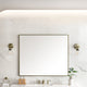 Rohe 48" Mirror, Champagne Brass
