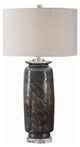 Uttermost Olesya Swirl Glass Table Lamp