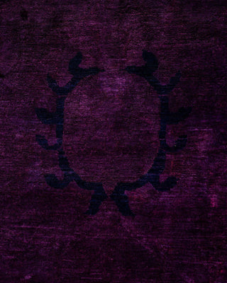 Vibrance, One-of-a-Kind Hand-Knotted Area Rug Purple, 12'0"x14'5"
