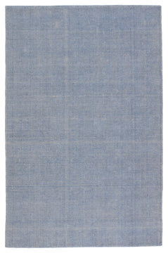 Jaipur Living Danan Indoor/ Outdoor Striped Light Blue/ Cream Area Rug 4'X6'
