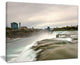 "Niagara Falls Goat Island View" Oversized Beach Canvas Artwork, 20"x12"