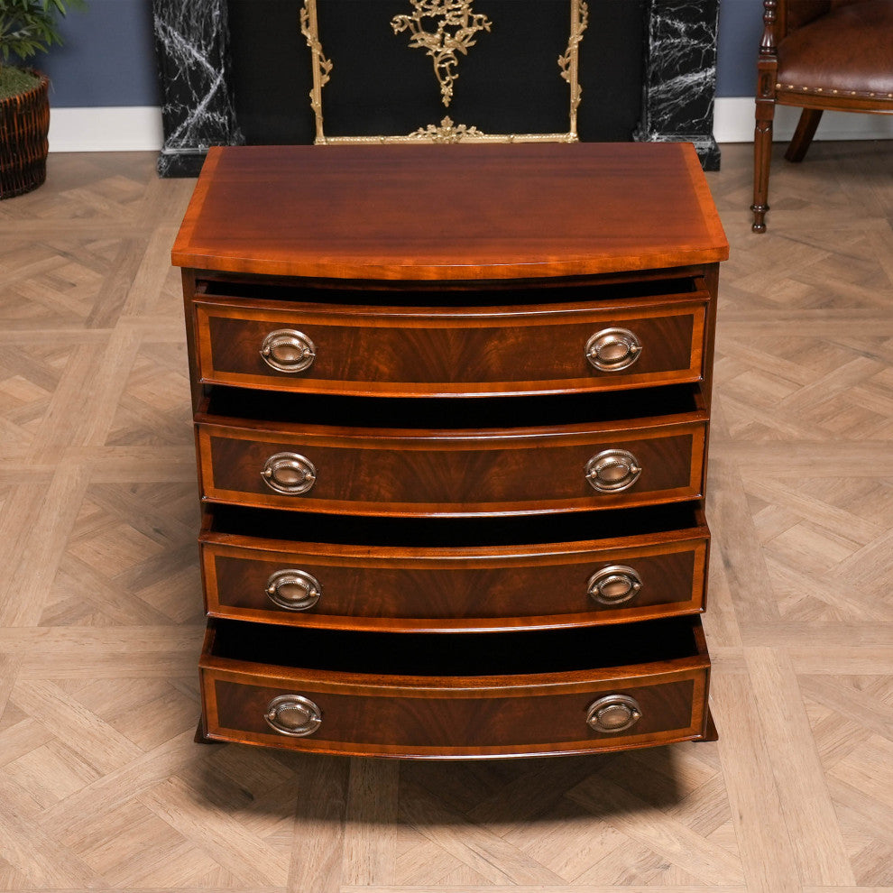 Banded Mahogany Chest of Drawers