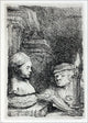 Rembrandt Van Rijn The Draughtsman, 18"x27" Wall Decal Print