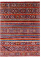 Hand-Knotted Super Kazak Khorjin Rug 3' 11" X 5' 7" Q5227