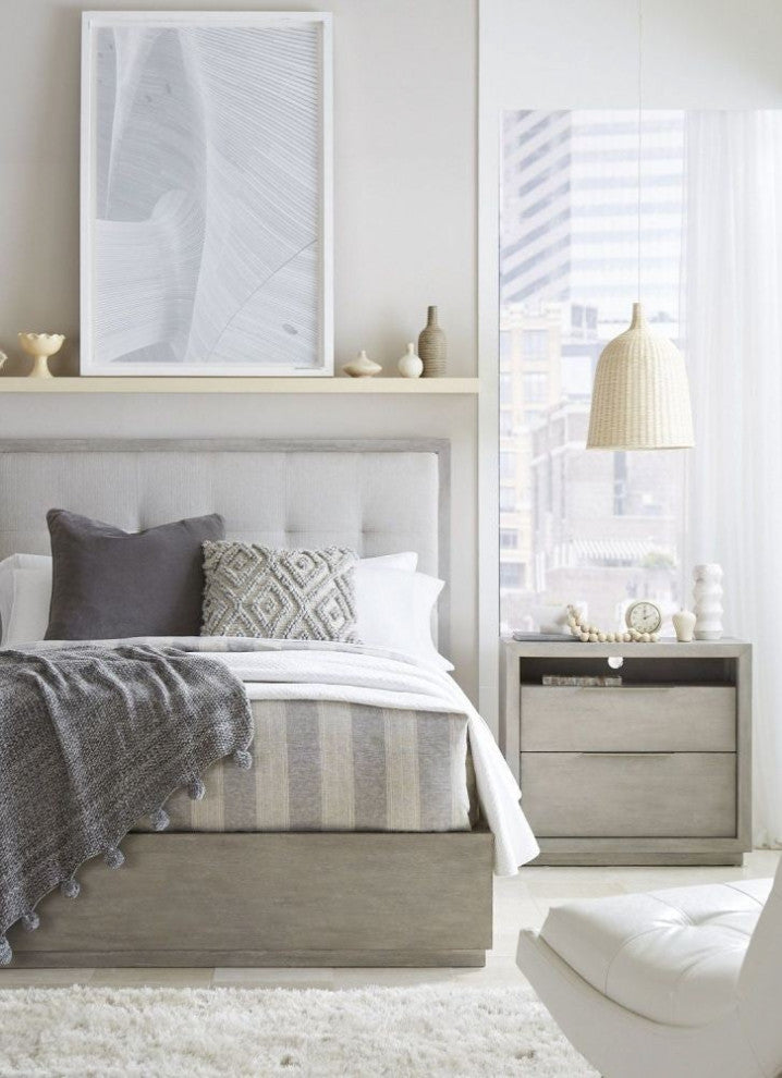 Modus Oxford Queen Storage Bed, Mineral