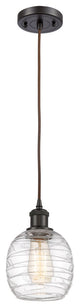 Innovations 516-1P-OB-G1013 1-Light Mini Pendant Oil Rubbed Bronze