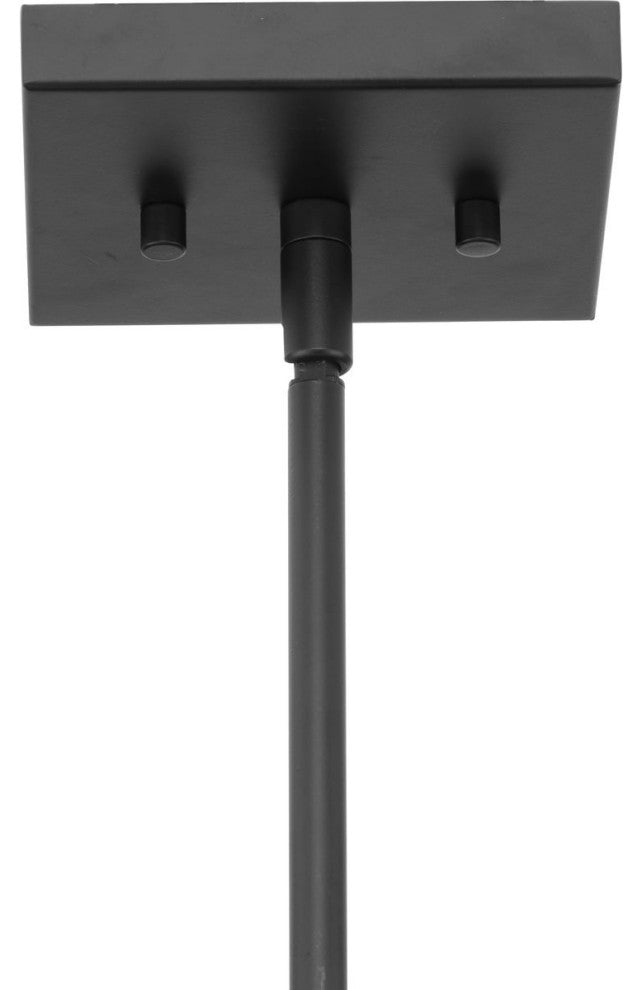 Boundary Collection 1-Light Modern Pendant, Matte Black