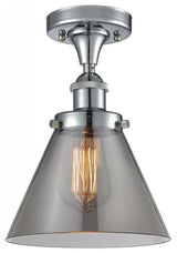 INNOVATIONS LIGHTING 916-1C-PC-G43-LED Large Cone 1 Light Semi-Flush Mount