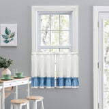 Madelyn Ruffled Victorian Tiers, Slate, 82"x24"