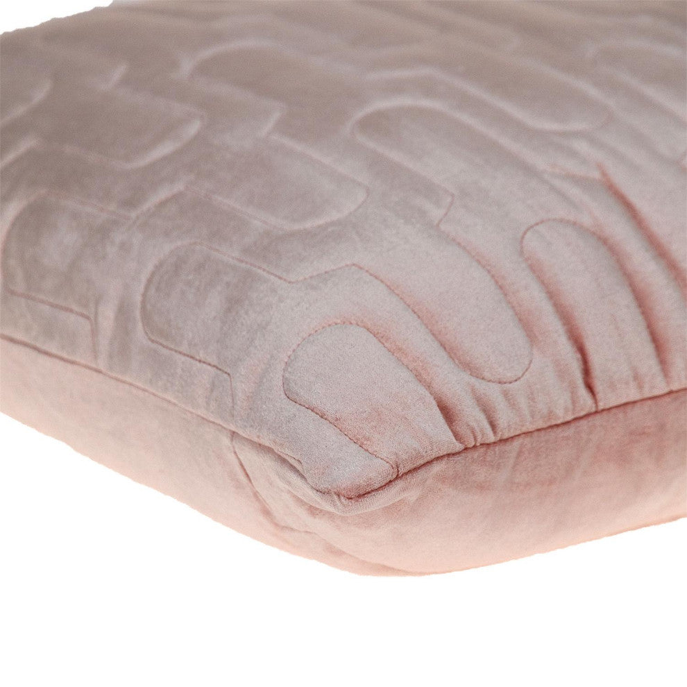 Parkland Collection Basil Pink Throw Pillow