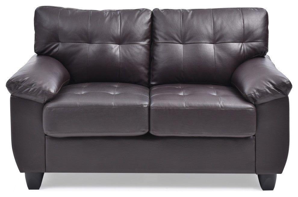 Chino Love Seat, Cappuccino