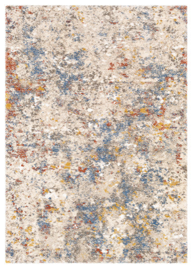 Surya Tuscany TUS-2301 5'3"x7'3" Rug, Metallic - Gold/Bright Blue/Khaki/Sage