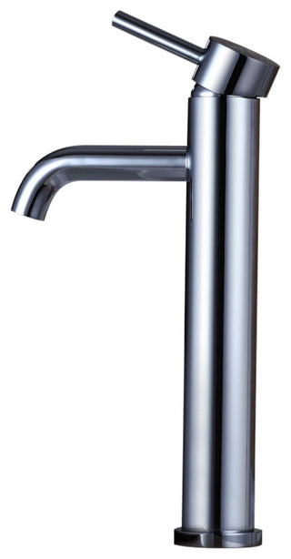Dowell 8001/012 Series Single Handle Tall/Vessel Bathroom Faucet, Chrome