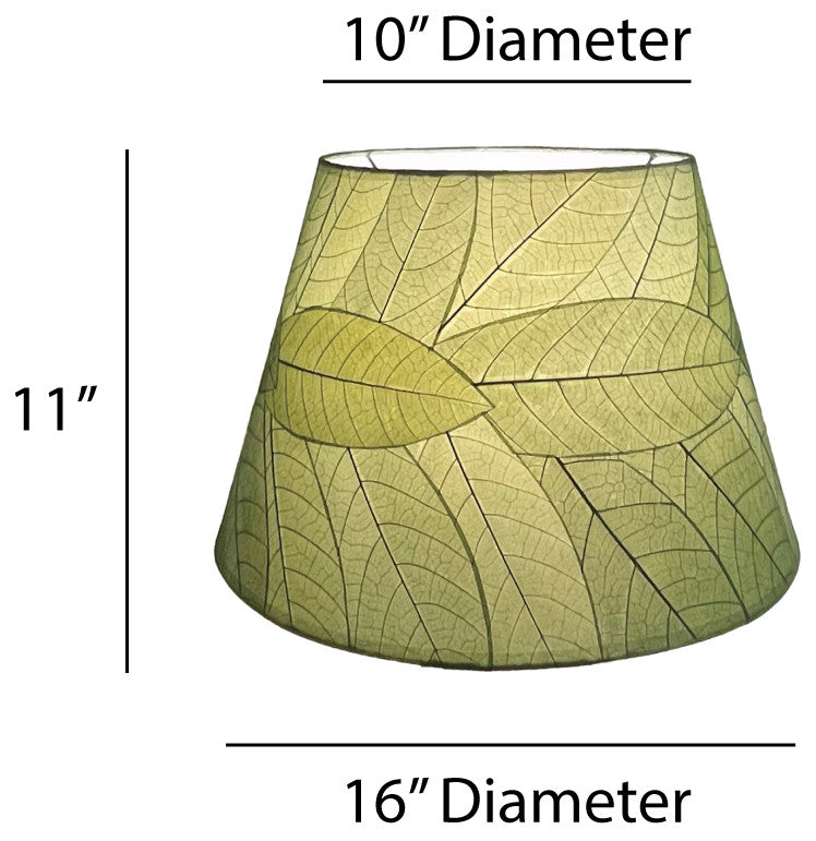 Eangee 16" British Drum Shade, Green