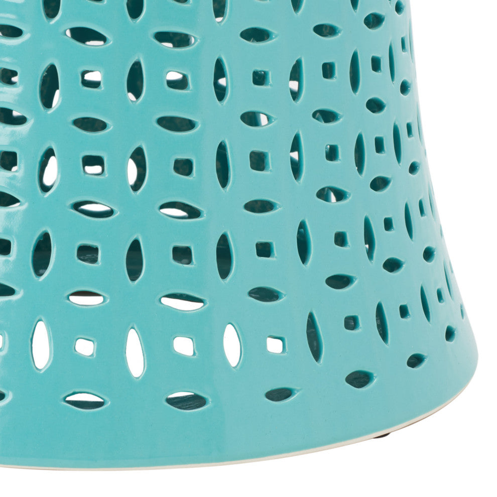 Safavieh Camilla Garden Stool, Aqua