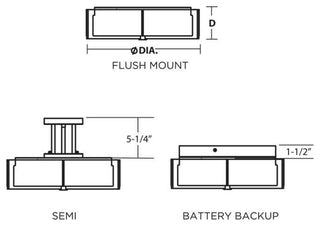 Apex Ceiling Light LED 30W, Espresso/Jute