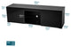 Black morden TV Stand with LED Lights high glossy front TV Cabinet