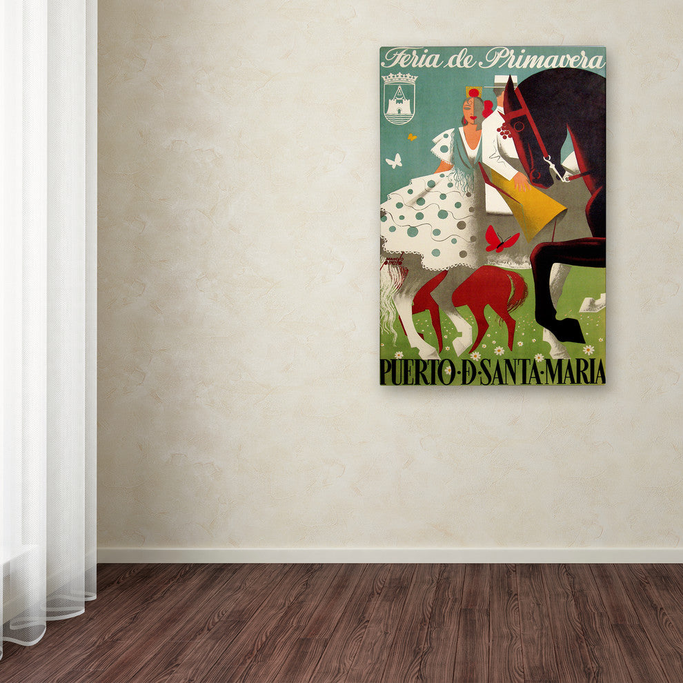 Vintage Apple Collection ''Festival Of Spring'' Canvas Art, 12x19